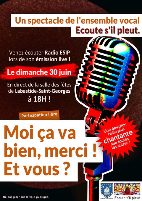 Affiche spectacle ESIP Radio 480